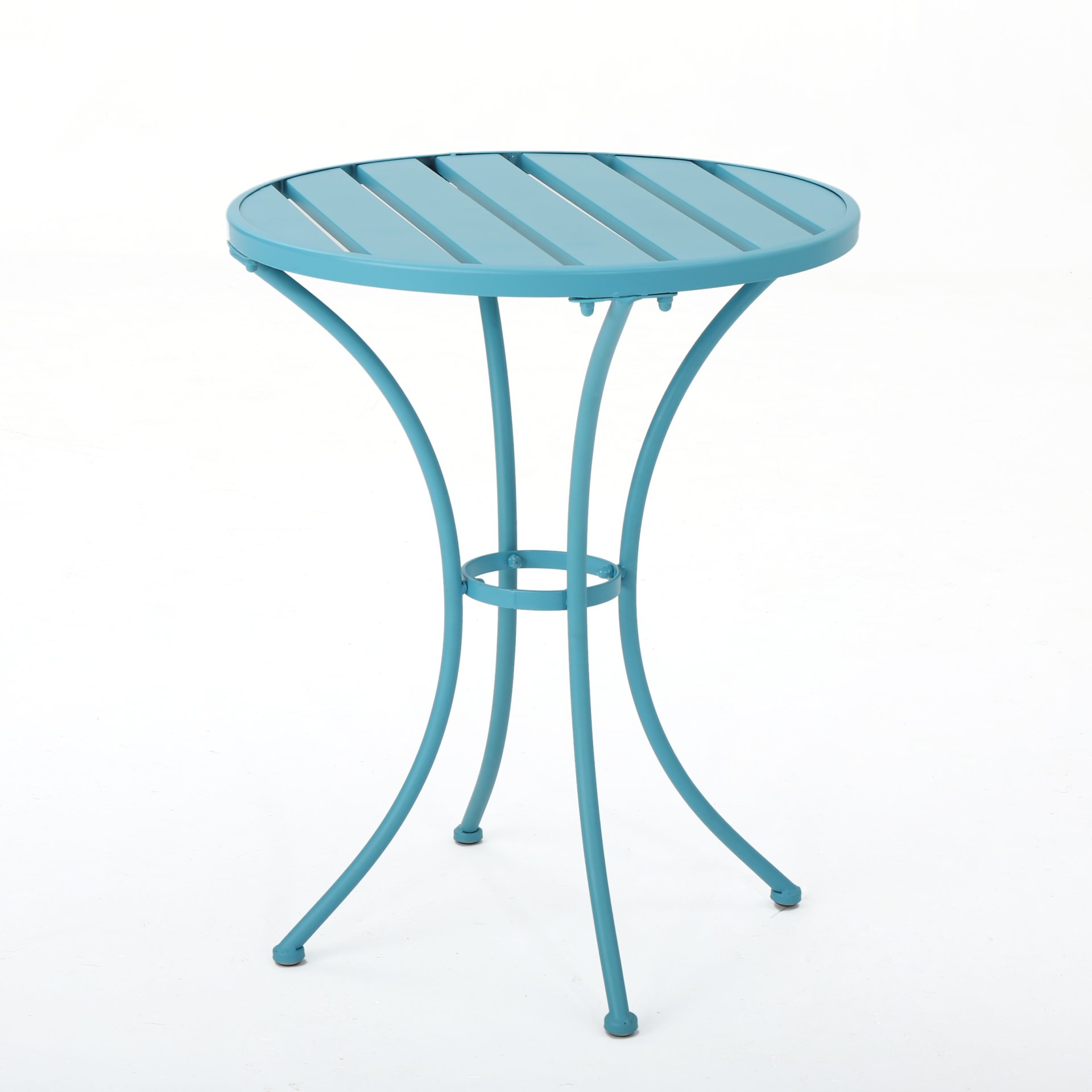 Yearn - 3 Piece Bistro Set With Table And 2 Chairs - Blue - Image 4