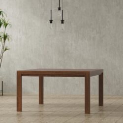 Wilson - Square Dining Table - Brown