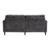 Modern Style Chenille 2 Seater Sofa With LED Light, USB Port, And Storage Bag - Gray - Image 18