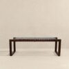 Christina - Leather Bench - Cognac / Dark Brown / Tan - Image 8