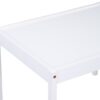 Della - 3-Piece Solid Wood Kids Table & Two Chair Set - White - Image 7
