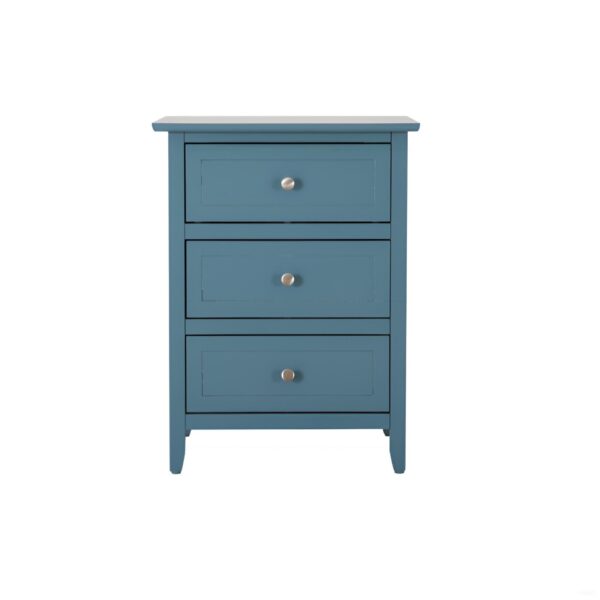 Daniel - Transitional Nightstand - Teal