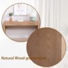 Modern Console Table With 4 Drawers, Entryway Table - Natural - Image 10