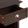 Acadian - Bedside Table - Brunette Brown - Image 8