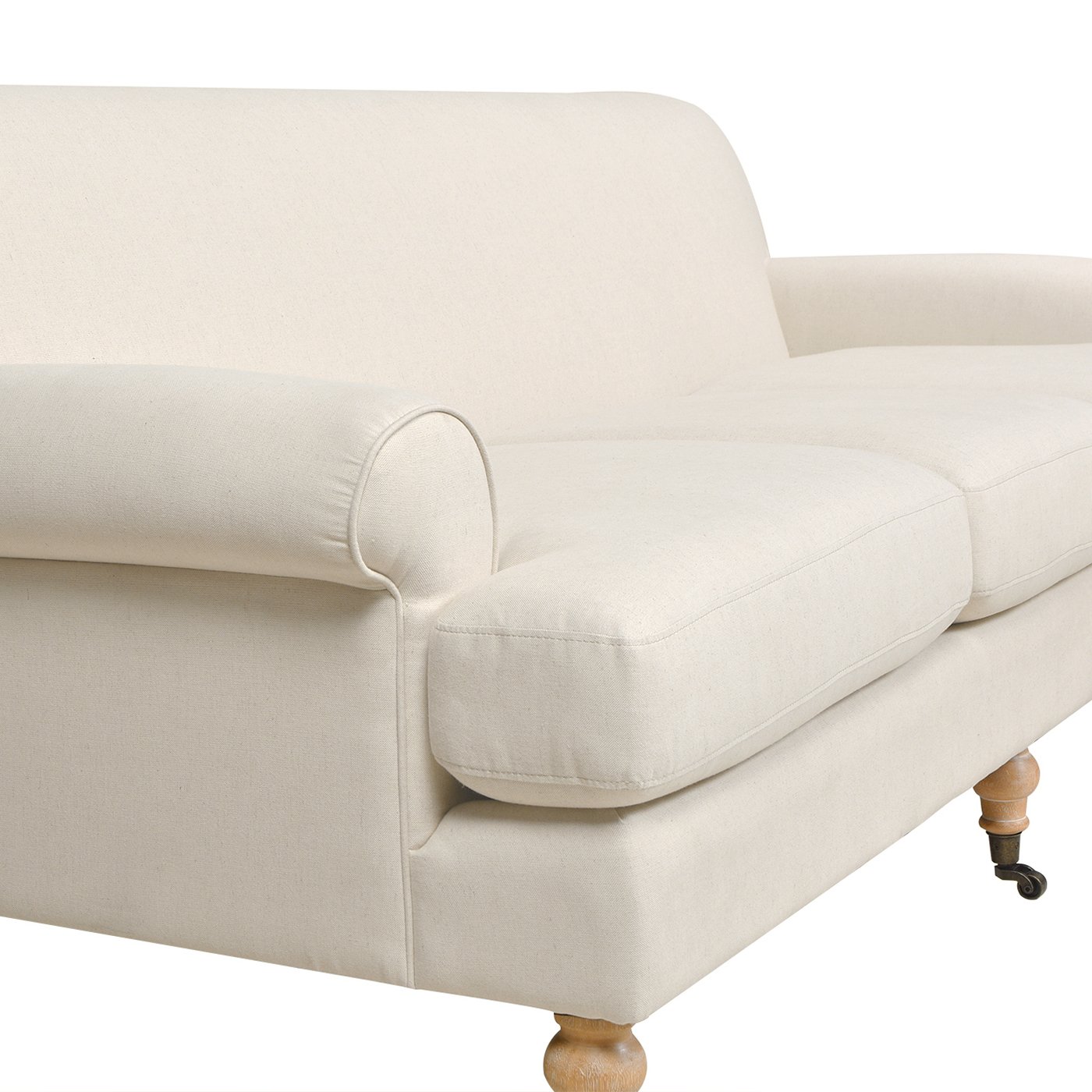 Alana - L-Shape Reversible Sectional Sofa - Light Beige - Image 8