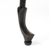 Sector - Bench With Curved Design And Diamond Cross Seat - Copper - Image 12