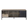 Nantan - TV Stand - Rustic Oak / Black - Image 4