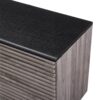 Contemporary Sliding Slat Door Sideboard - Ebony / Dark Walnut - Image 7