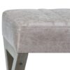 Salinger - Large Ottoman Bench - Distressed Gray Taupe - Image 4