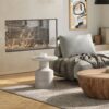 Haynes - Wooden Accent Table - White Wash - Image 6