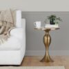 Ashland - Contemporary Table - Matte Golden Bronze - Image 5
