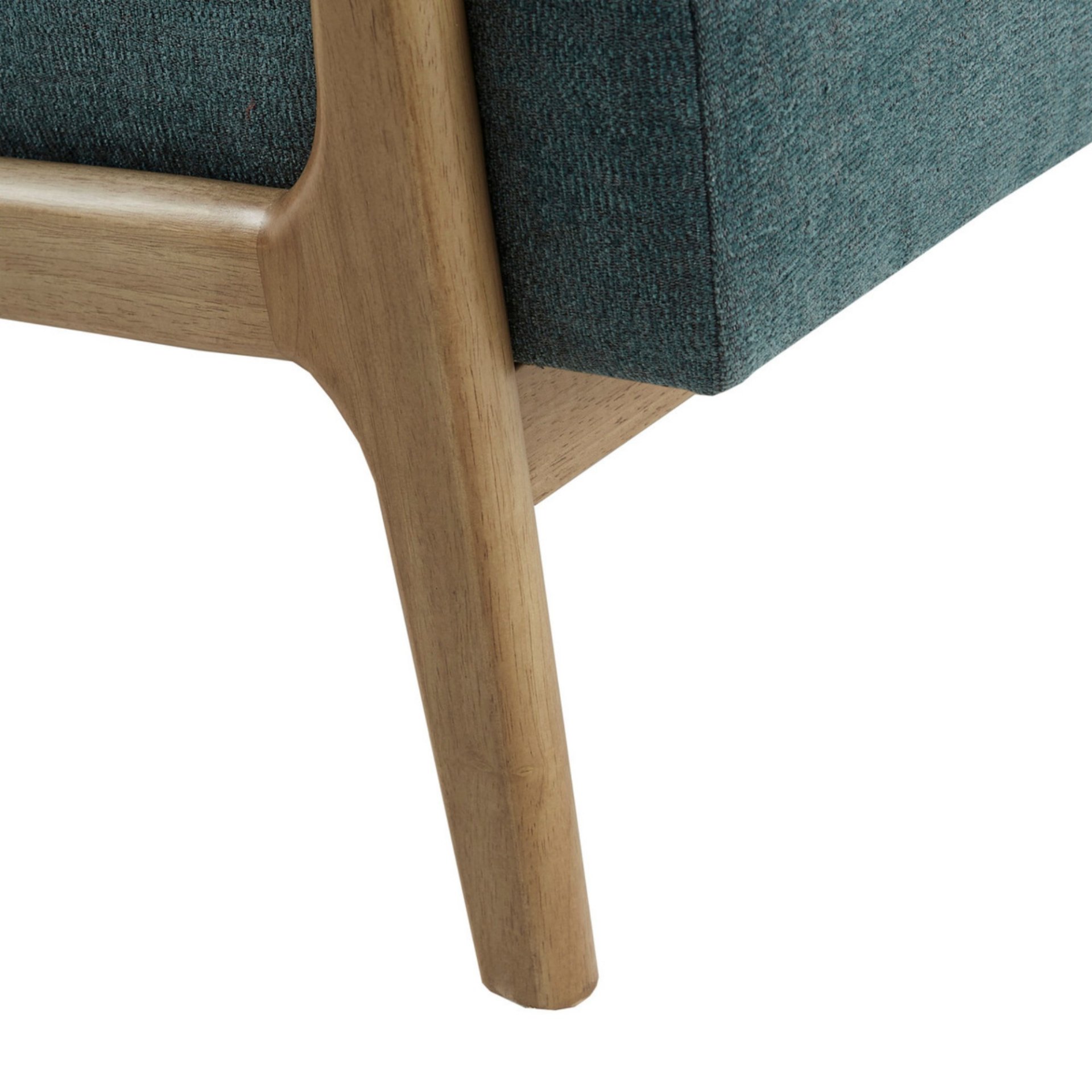 Lounge Chair Mid Century Style - Teal - Image 5