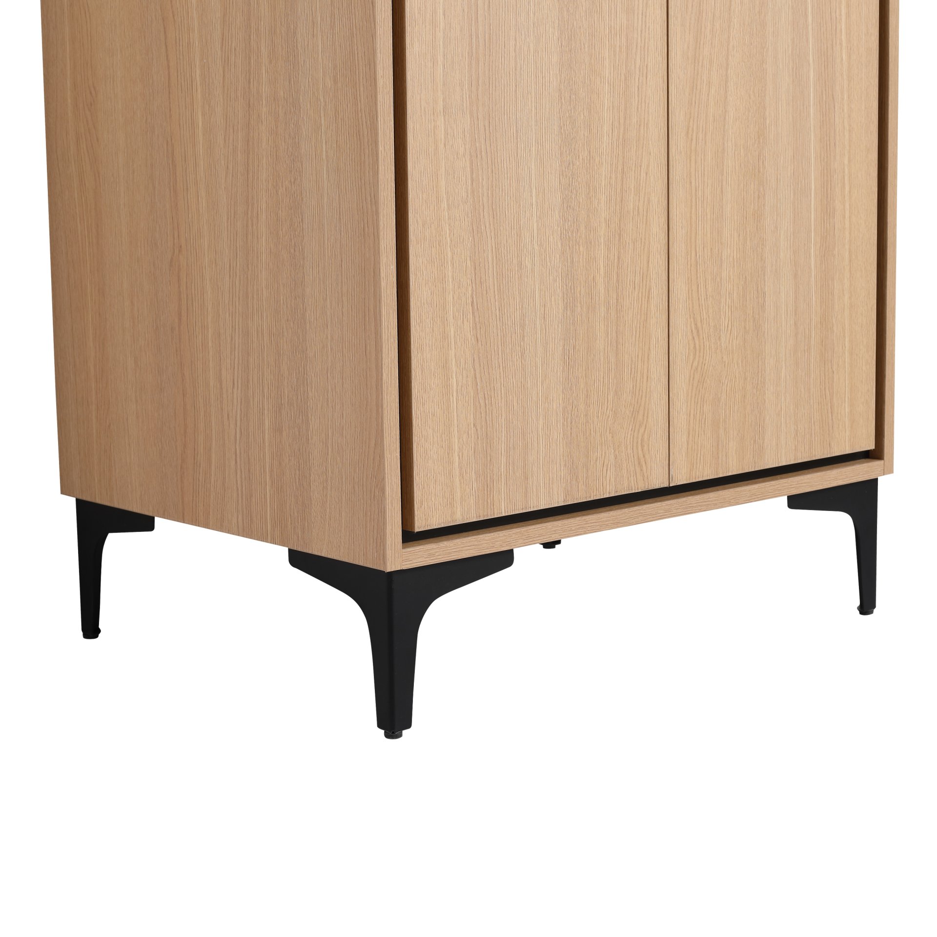 Modern Bathroom Vanity Cabinet With Soft Closing Doors - Oak - Image 11