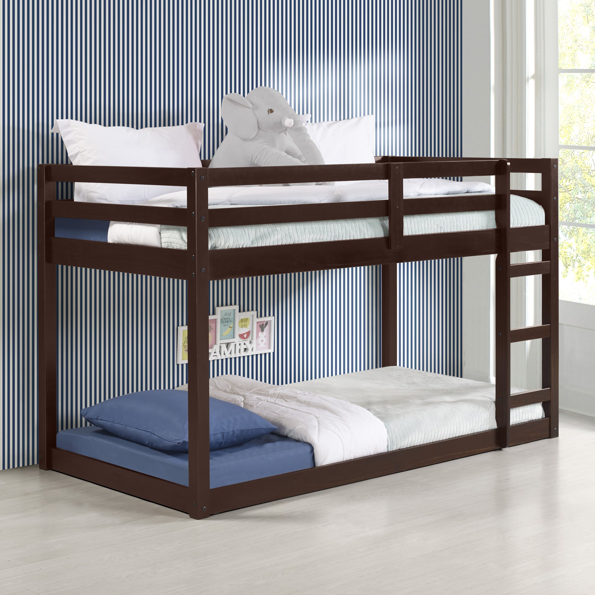 Gaston - Twin Loft Bed - Espresso - Image 2