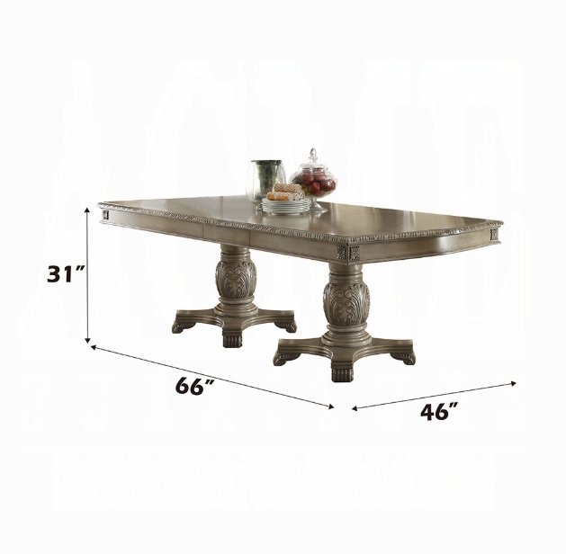 Chateau De Ville - Dining Table - Oak - Image 2