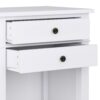 Carlton - Bedside Table - White - Image 5