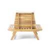 Sedona - Outdoor Club Chair With Slatted Design - Teak - Image 10