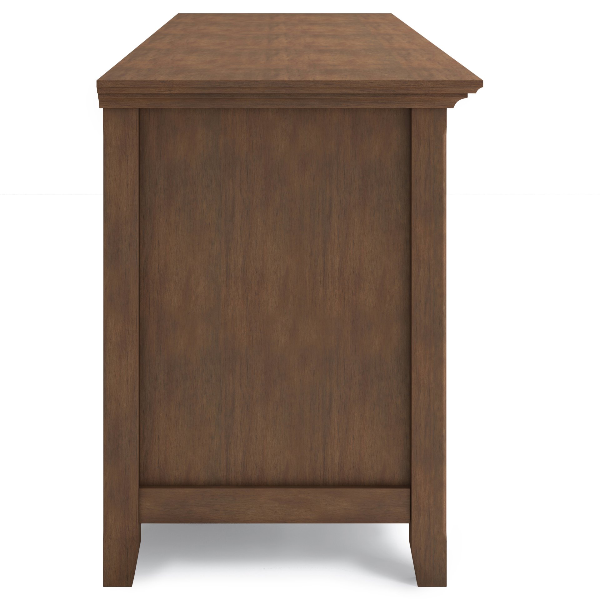 Amherst - Wide TV Media Stand - Rustic Natural Aged Brown - Image 3