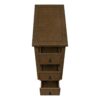 Accent End Table, Storage Drawer, Transitional - Espresso - Image 5