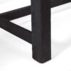 Cloud - Outdoor Bench With Acacia Wood Frame And Slat Panel Design (Set of 2) - Sandblast Gray / Black - Image 11