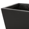 Outdoor Modern Cast Stone Planter - Black - Image 7