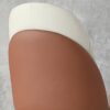 Modern Dining Chairs (Set of 2) With Gold Metal Legs - Beige - Image 6