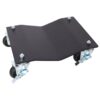 Professional Steel Vehicle Dollies, Heavy Duty Wheel Dolly Steel Tire Skates With Brakes, 2 Pack, 2500Lbs Capacity - Black - Image 4