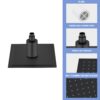Ultra Thin 8" Square Rain Shower Head 304 Stainless Steel, Wall / Ceiling Mounted - Black - Image 10