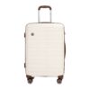 5 Piece Set (20"24"28 +A Travel Bag And A Toiletry Bag), Pp Hardshell Carry On Luggage Set With Tsa Lock Carry On Suitcase Luggage Durable Suitcase - White - Image 16