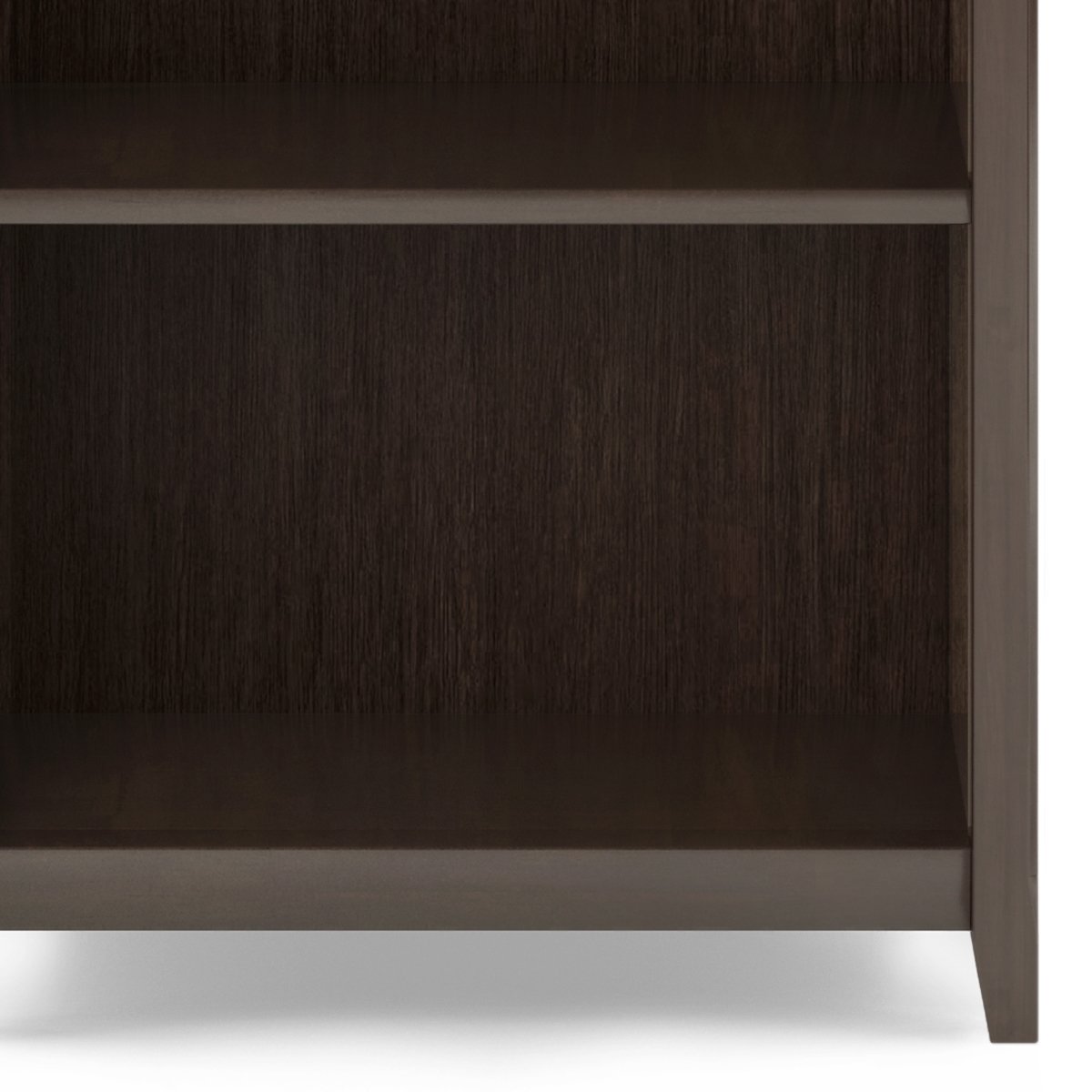 Acadian - 5 Shelf Bookcase - Brunette Brown - Image 4