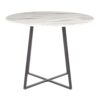 Cosmo - Contemporary Dining Table - Black / White - Image 2