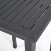 Outdoor Minimalist Acacia Wood Rectangle Bar Table - Dark Gray - Image 11