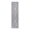 Marfi - 2' X 8' Oriental Runner Rug - Gray / Silver - Image 9