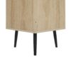Corner Cabinet, Rattan Door, Freestanding Corner Tables For Small Spaces, Corner Shelf Stand For Living Room, Kitchen, Bathroom, Bedroom - Natural - Image 24