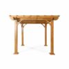 Brady - 10 X 10 Ft. Square Pergola - Teak - Image 2