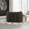 Soft Bean Bag Chair With High Resilient Foam (Chips) - Olive Green - Image 6