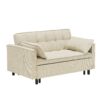 Upholstered Broaching Machine, Plank Support, Upholstered Frame Broaching Machine, Twin Bed - Beige - Image 8