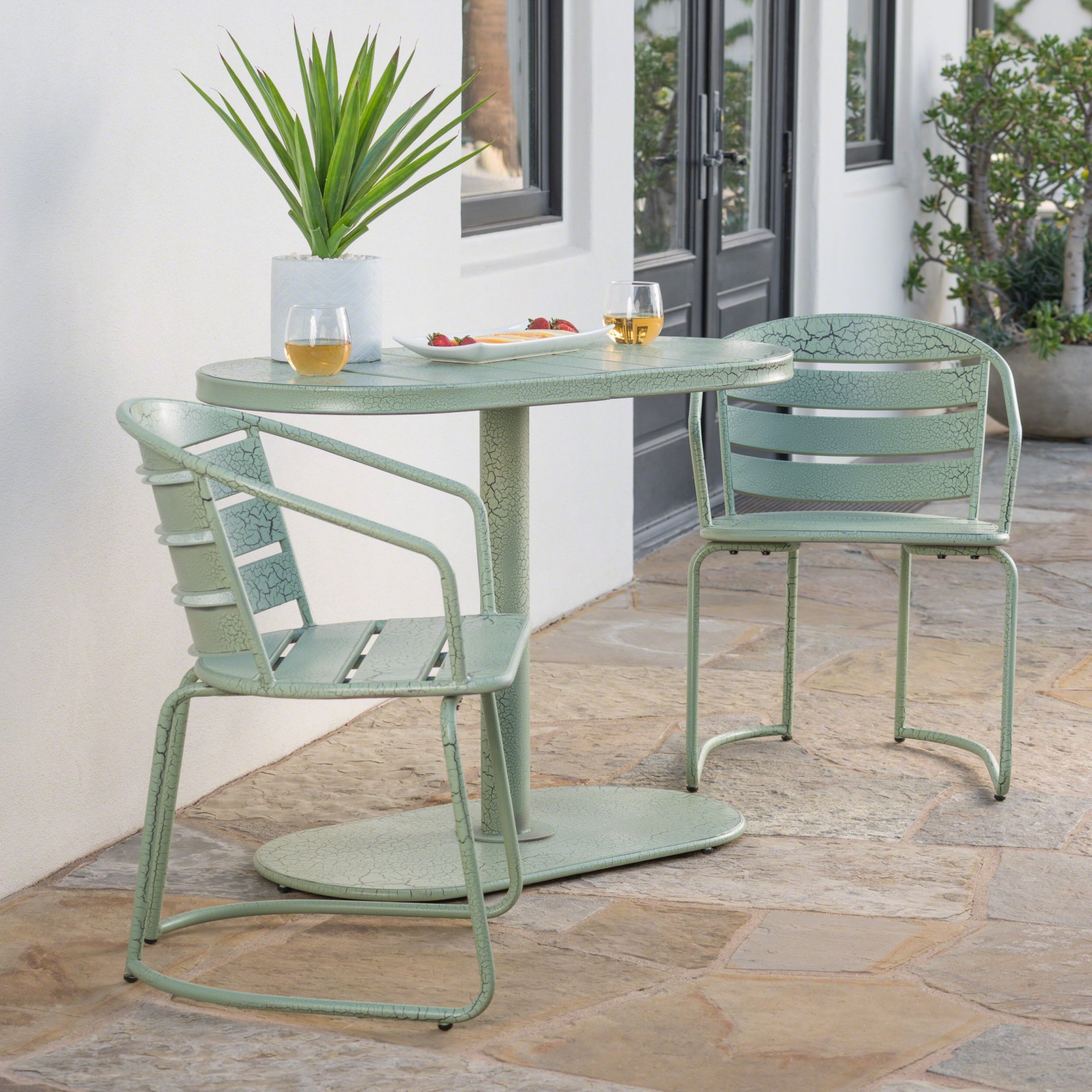 Santa Monica - Bistro Set - Green - Image 2