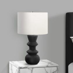 Lighting, Ceramic, Contemporary - Black