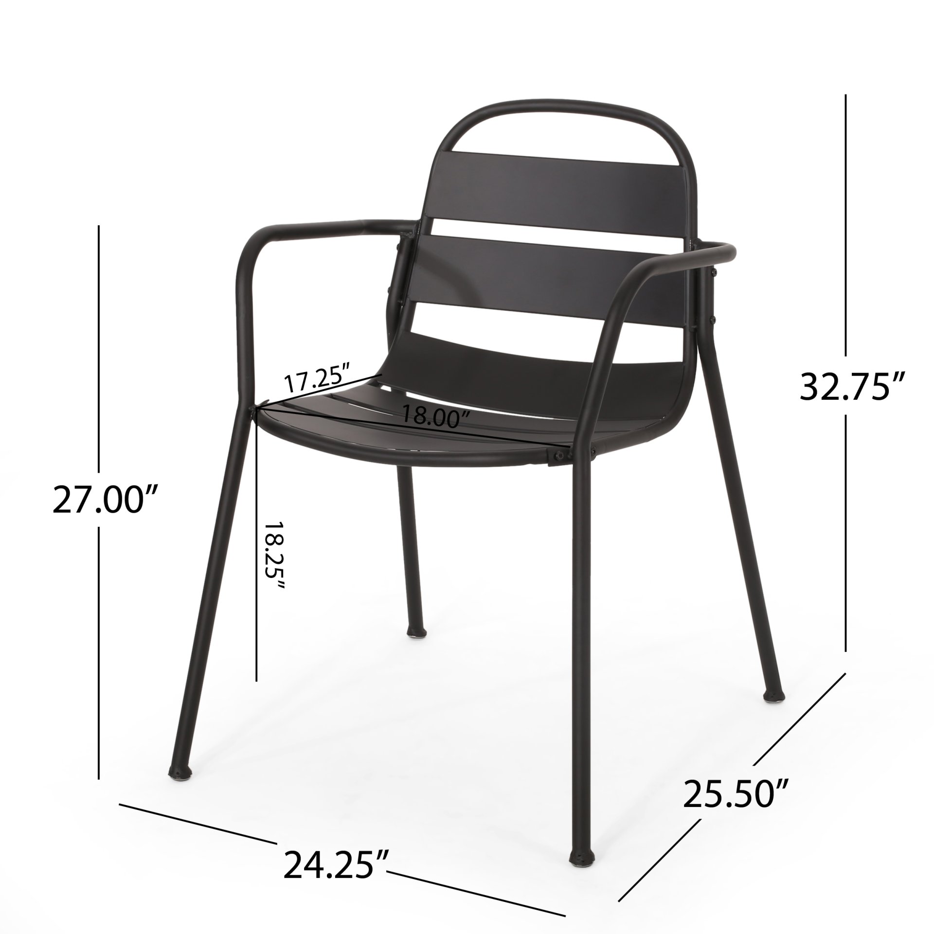 Terra Nova - Bistro Set - Matte Black - Image 3