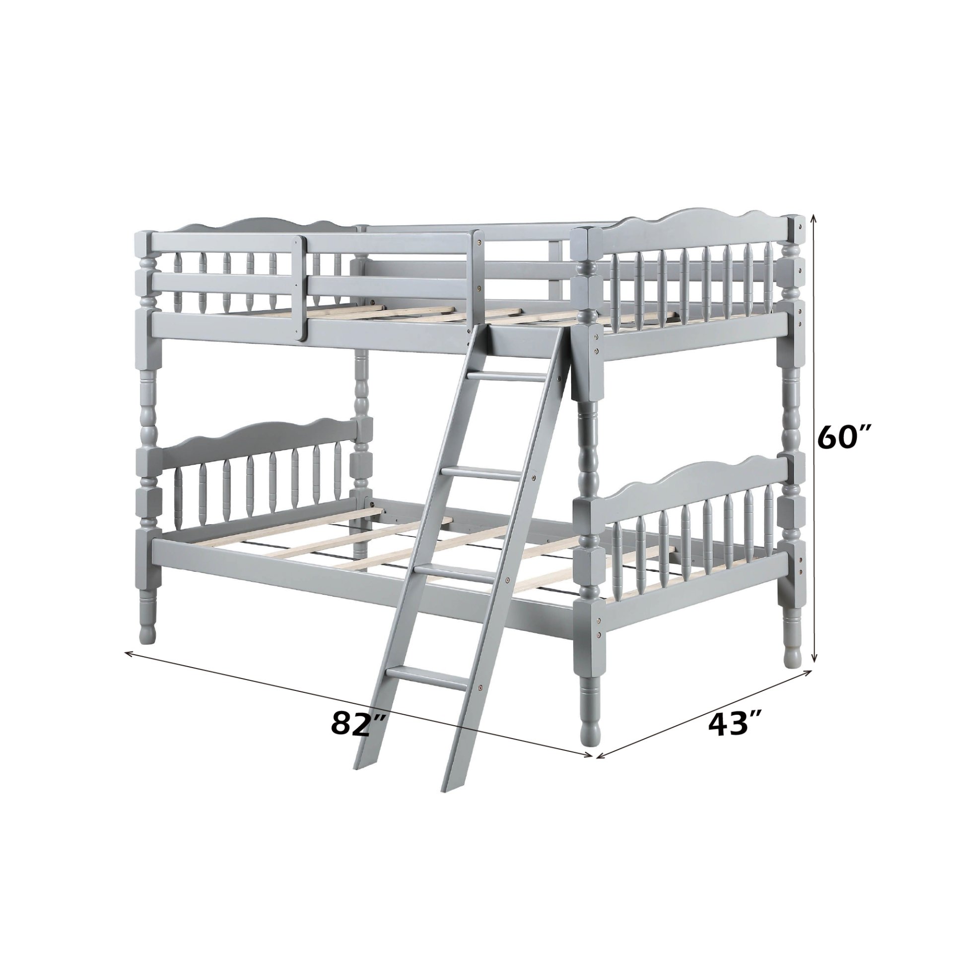Homestead - Twin Twin Bunk Bed - Gray - Image 3