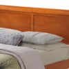 Full Bed Panel Sleigh - Oak - Image 2