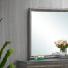 Elegant Transitional Mirror - Metalic Black - Image 5