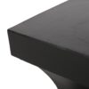 Modern Athena Side Table With Pedestal Design - Black - Image 8