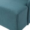 Alight - Upholstered Dining Chair With High Back And Birch Wood Legs - Teal - Image 7