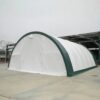 Single Truss Arch Storage PE - White / Green - Image 2