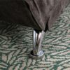 Ergonomic Linen Massage Chaise Lounge With Remote Control, Electric Massage Lounger With 5 Modes - Dark Gray - Image 15