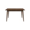 Levi - Modern Rectangular Dining Kitchen Table - Brown - Image 4