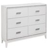 Almera - 5 Piece Queen Bedroom Set With LED Lighting Construction - White - Image 4