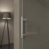 Frameless Shower Door, Sliding Shower Door, With Premium Thick Tempered Glass Shower Enclosure, Double Side Easy Clean Coat, Finished With Buffer - Chrome - Image 19